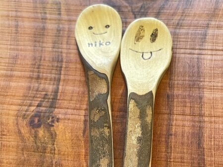 木工ワークショップ「オリジナルスプーン作り」